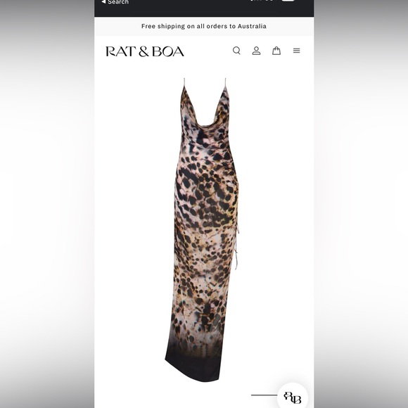 Rat & boa Valente Dress - Picture 6 of 8